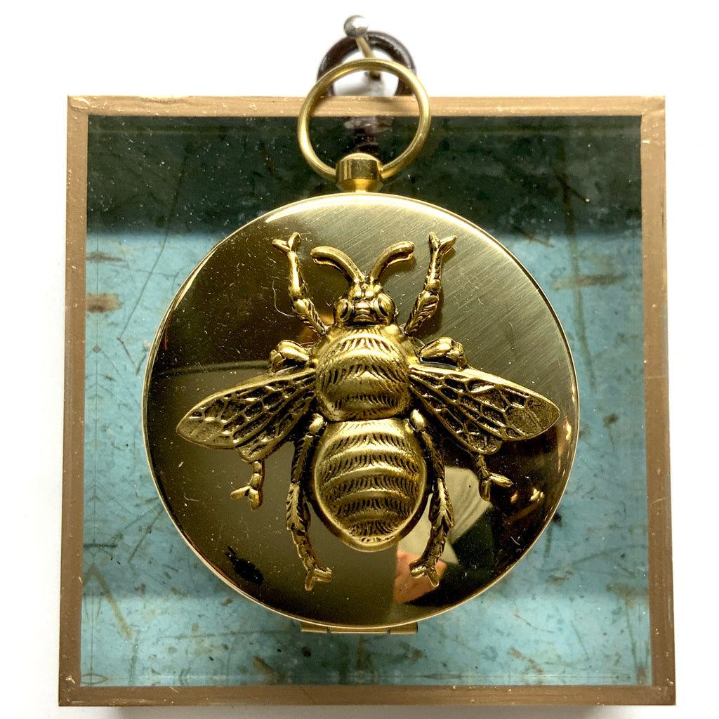 Acrylic Frame with Grande Bee on Compass / Slight Imperfections (3