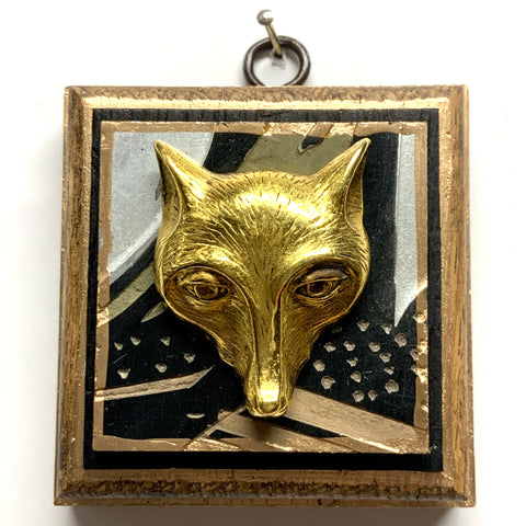 Bourbon Barrel Frame with Fox on Coromandel (3.25