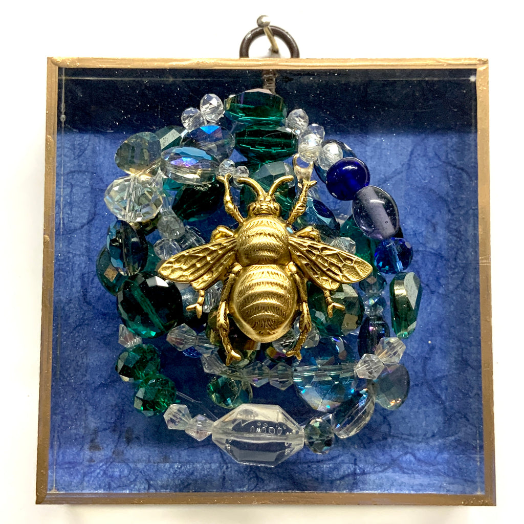 Acrylic Frame with Grande Bee on Necklace / Slight Imperfections (4