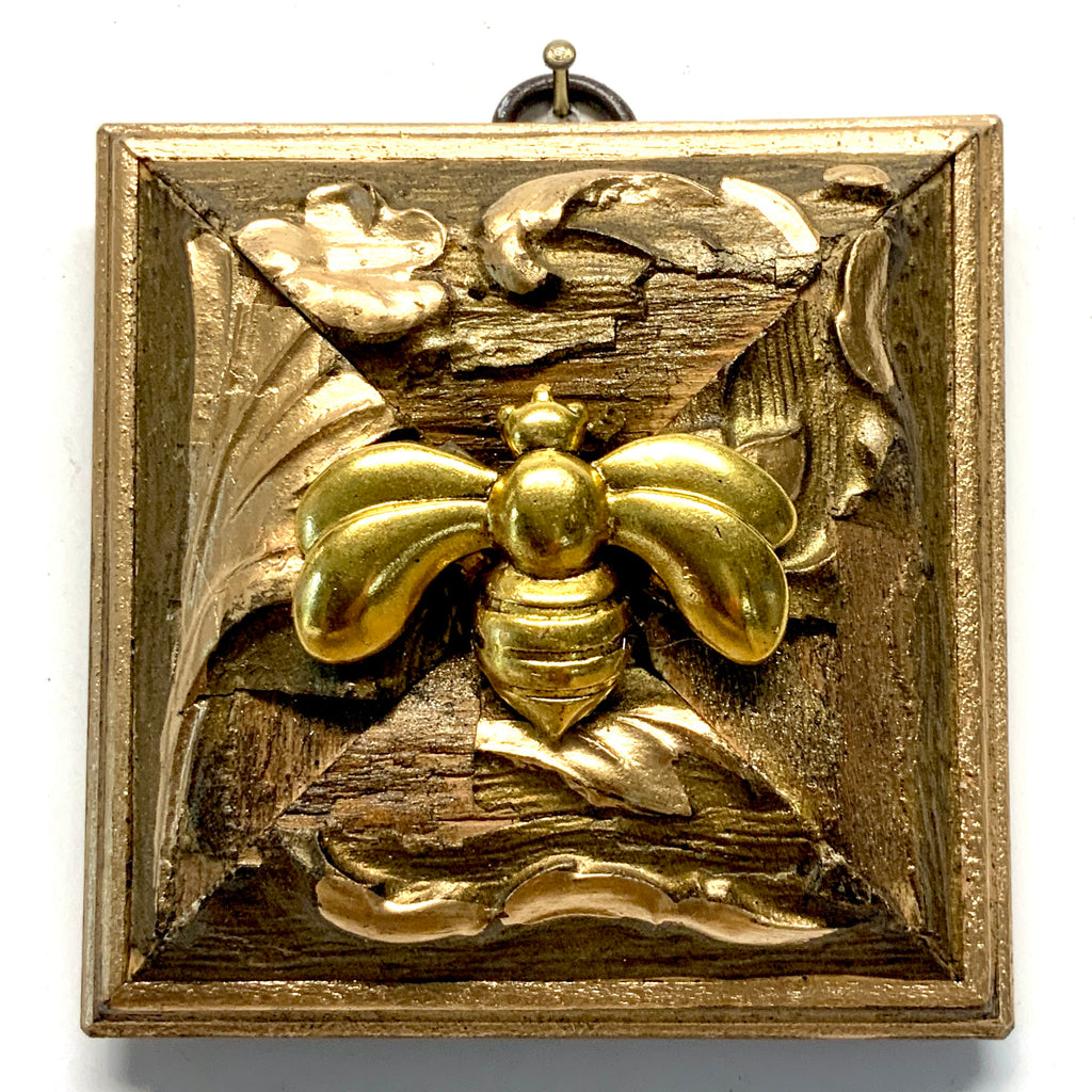 Gilt Frame with Bee (2.5” wide)