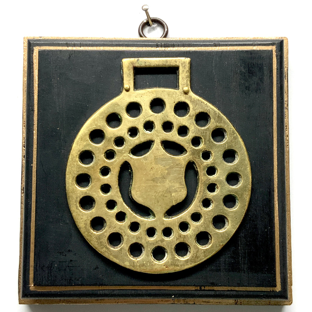 Painted Frame with Horse Brass (5