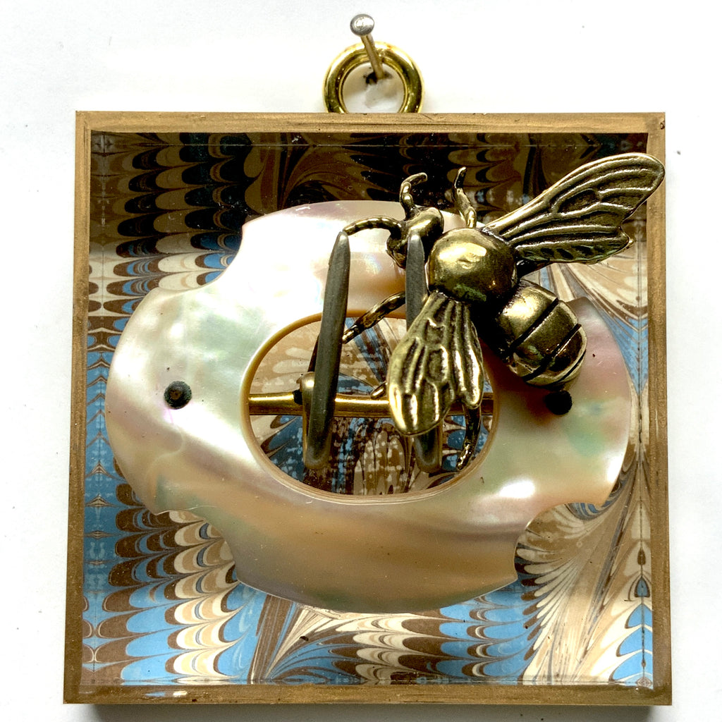 Acrylic Frame with Bee on Buckle / Slight Imperfections (3