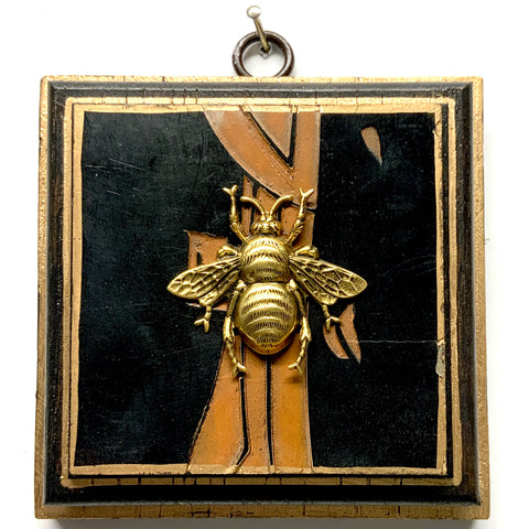 Wooden Frame with Grande Bee on Coromandel (4