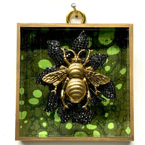 Acrylic Frame with Grande Bee on Brooch / Slight Imperfections (3