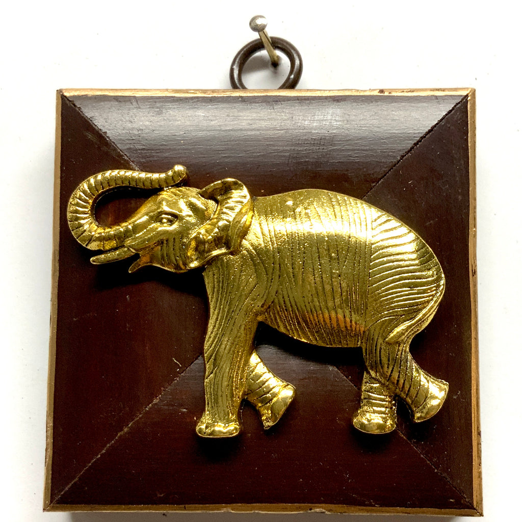 Wooden Frame with Elephant (3