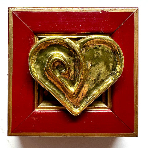 Lacquered Frame with Heart (4.5