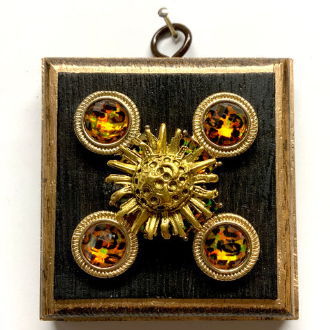 Bourbon Barrel Frame with Sun (3.25