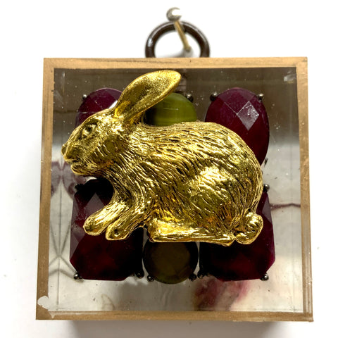 Acrylic Frame with Bunny / Slight Imperfections (3