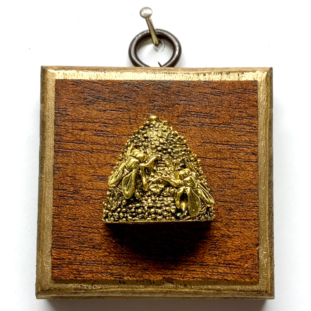 Wooden Frame with Bee Hive (2.5