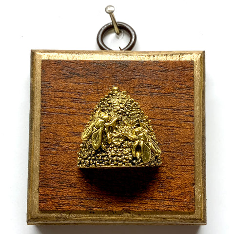 Wooden Frame with Bee Hive (2.5