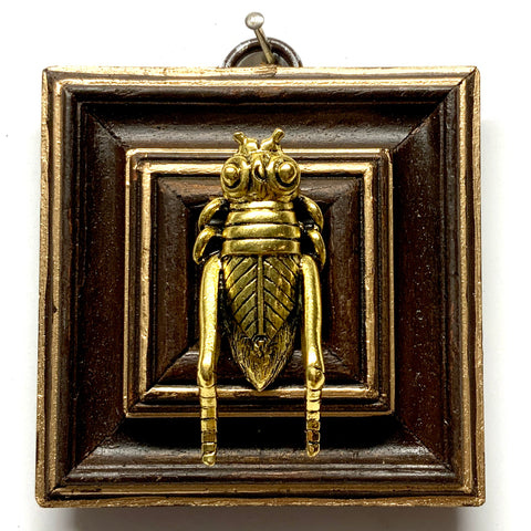 Wooden Frame with Grasshopper (3
