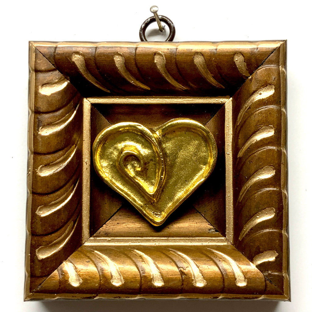 Gilt Frame with Heart (4