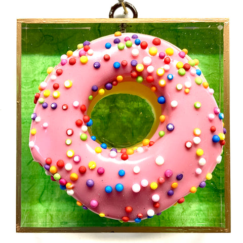 Acrylic Frame with Donut / Slight Imperfections (4” wide)