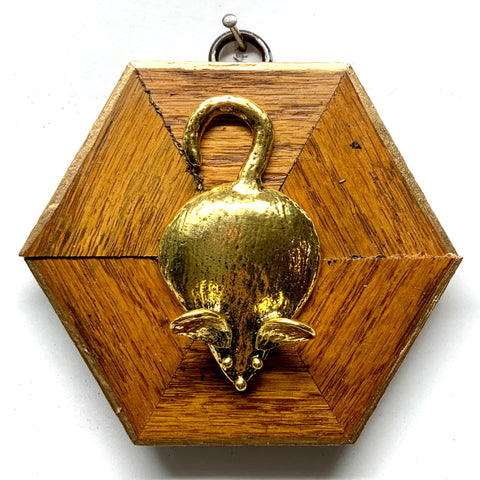 Wooden Frame with Mouse (4