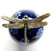 Ceramic Ball with Dragonfly (3” wide)