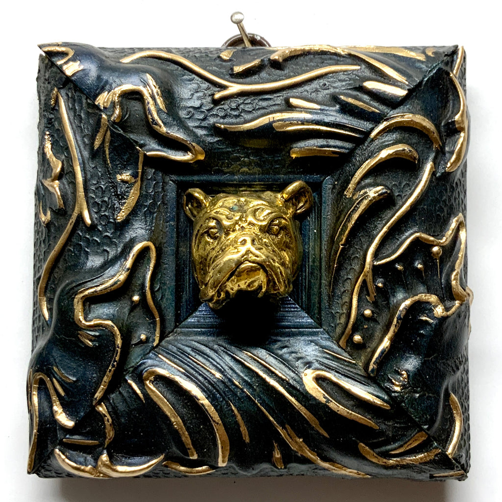 Painted Frame with Bulldog (4.25