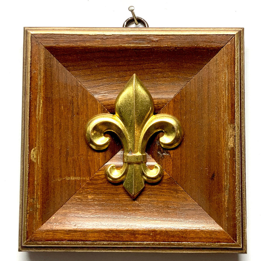 Wooden Frame with Fleur-de-lis (4.75