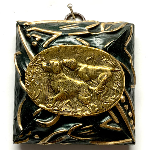 Painted Frame with Sporting Dogs (3.25