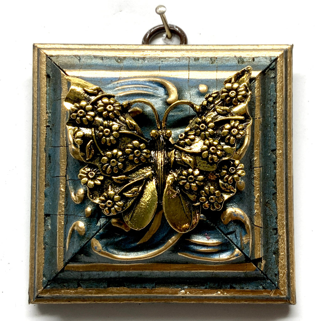Painted Frame with Butterfly (3.25