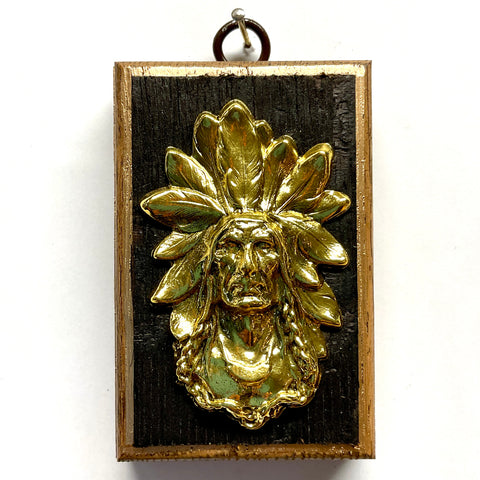 Bourbon Barrel Frame with Chief (2.5