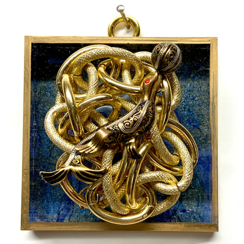 Acrylic Frame with Seal on Necklace / Slight Imperfections (3