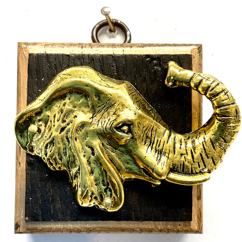 Bourbon Barrel Frame with Elephant (2.5