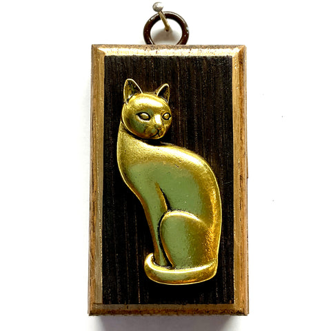 Bourbon Barrel Frame with Cat (1.75