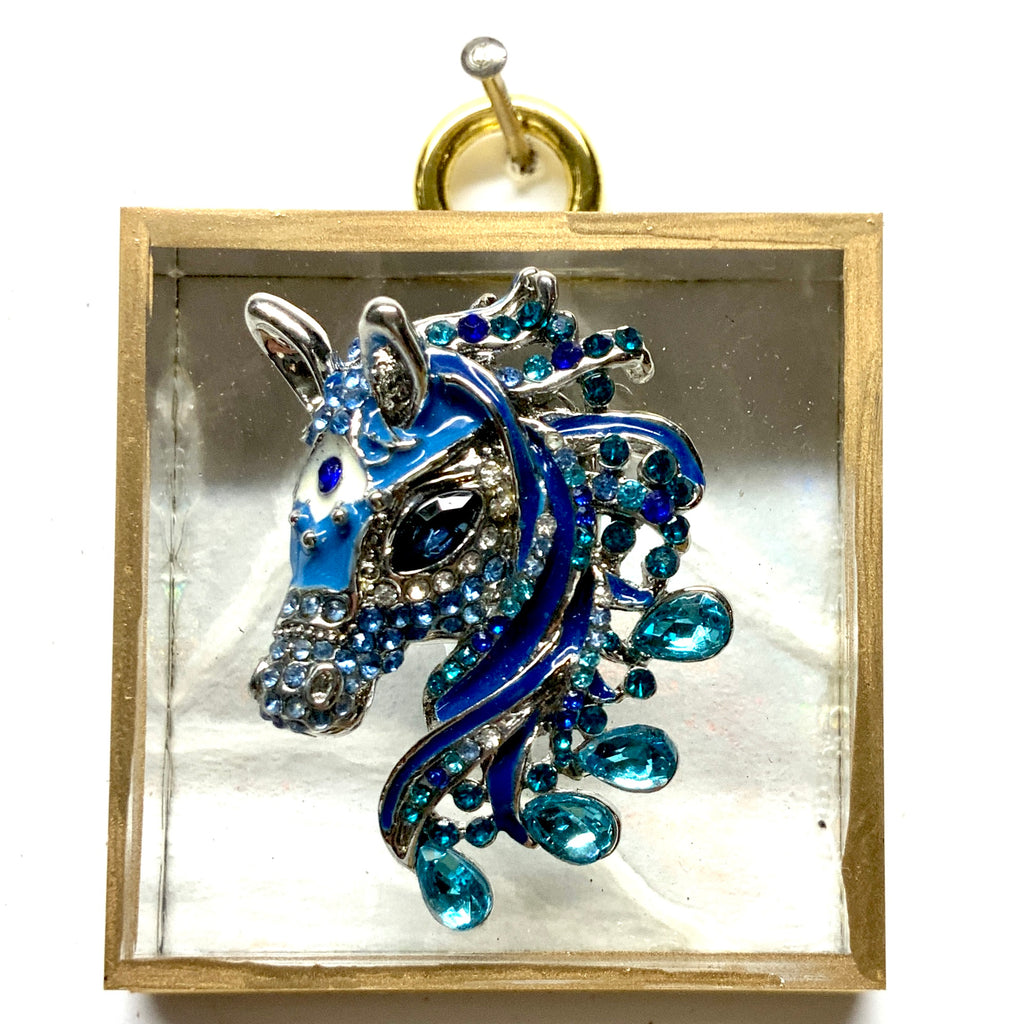 Acrylic Frame with Horse / Slight Imperfections (2