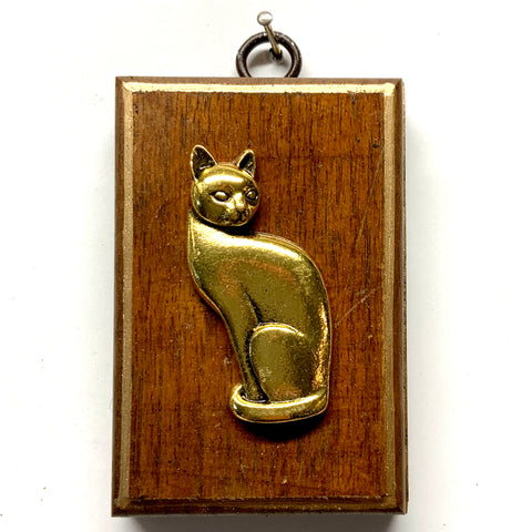 Wooden Frame with Cat (2.5