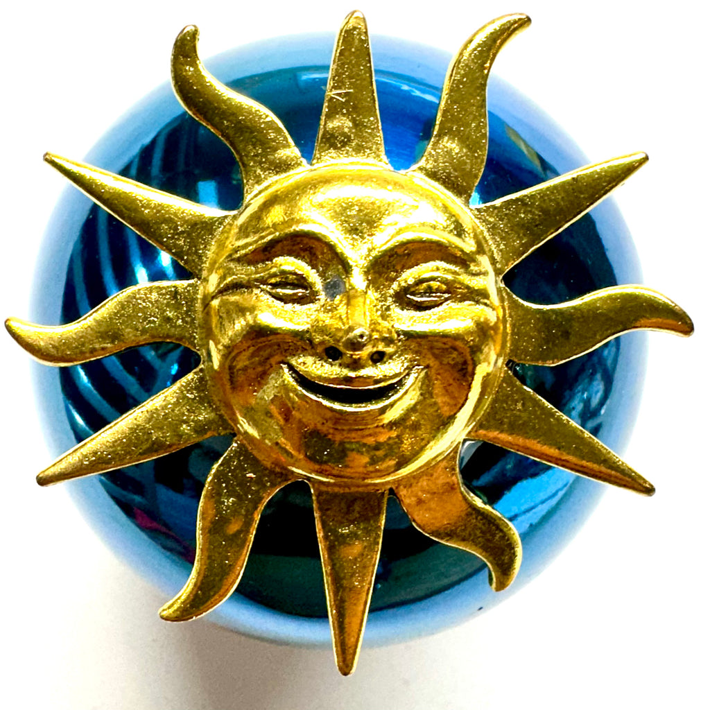 Gazing Ball with Sun (3” wide)