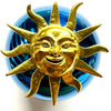 Gazing Ball with Sun (3” wide)
