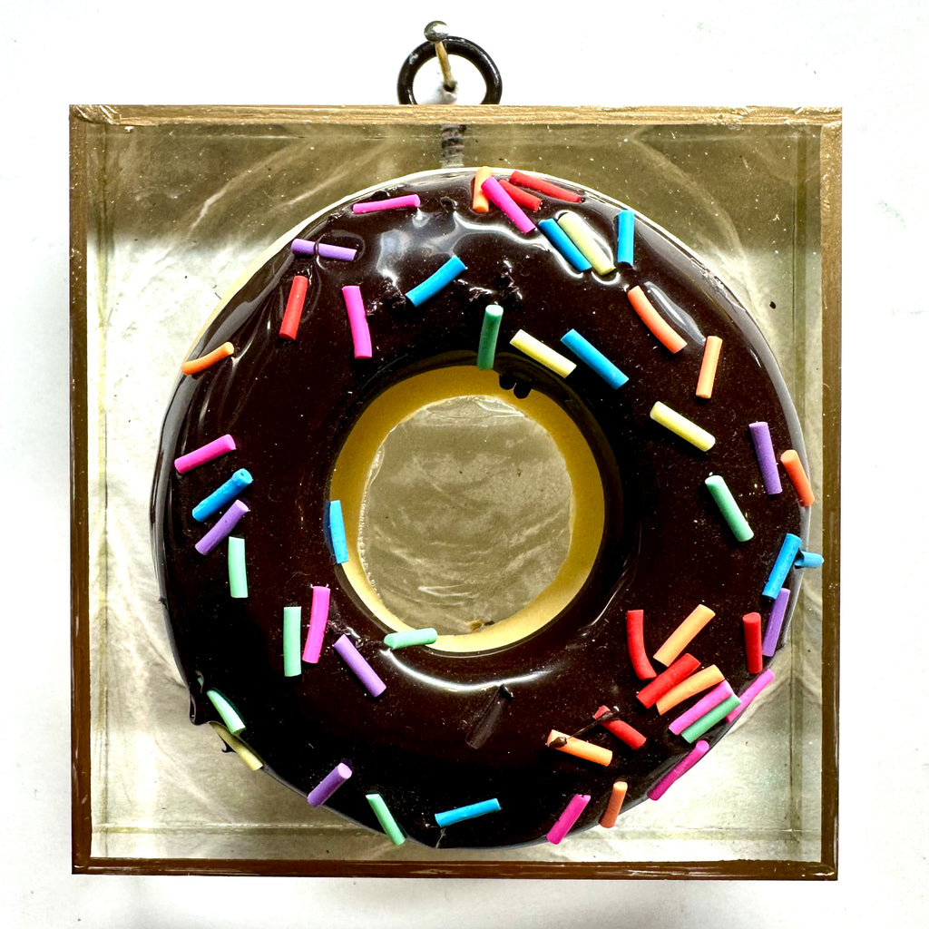 Acrylic Frame with Donut / Slight Imperfections (4” wide)