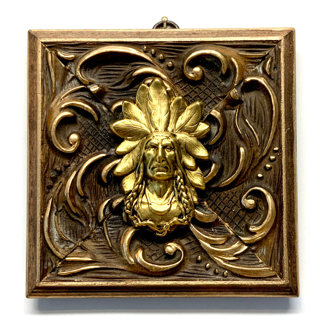 Wooden Frame with Chief (5” wide)