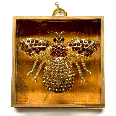 Acrylic Frame with Sparkle Bee / Slight Imperfections (3