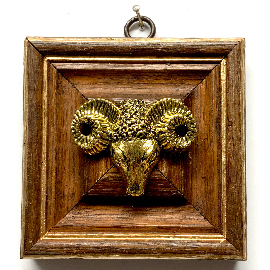 Wooden Frame with Ram (4