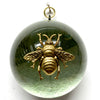 Acrylic Dome Frame with Grande Bee on Mulberry Paper / Slight Imperfections (3