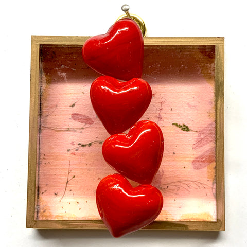 Acrylic Frame with Hearts / Slight Imperfections (3