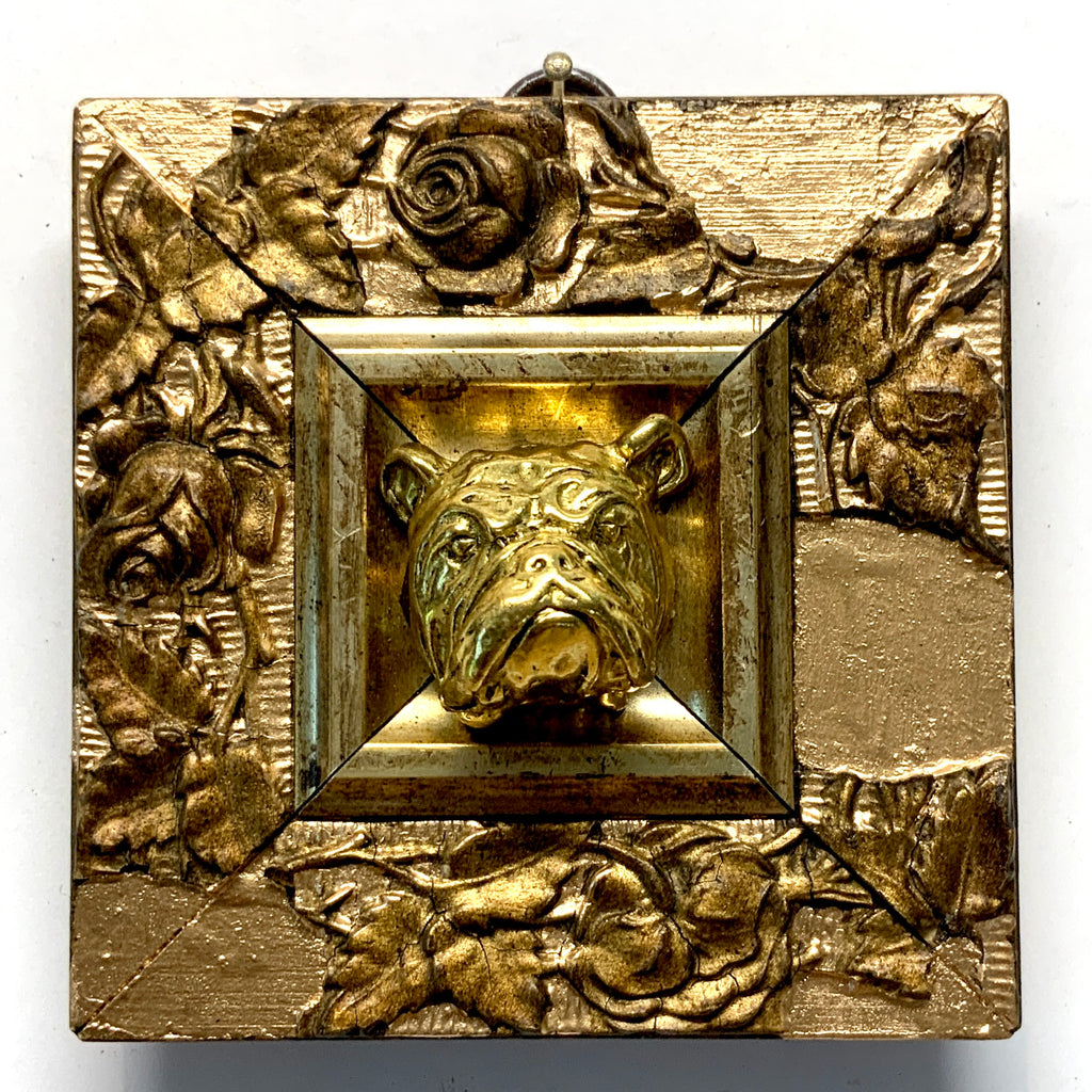 Gilt Frame with Bulldog (3.75” wide)