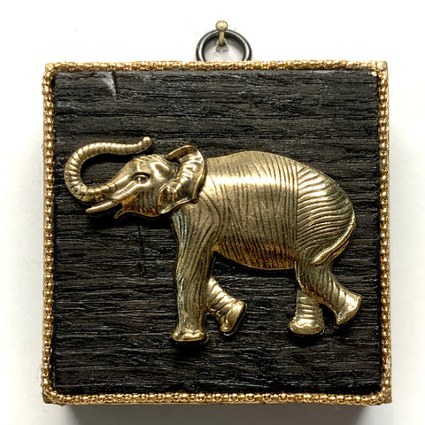 Bourbon Barrel Frame with Elephant (3.25” wide)