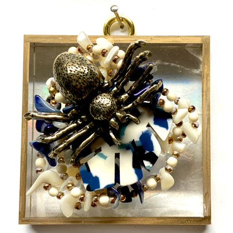 Acrylic Frame with Spider on Necklace / Slight Imperfections (3