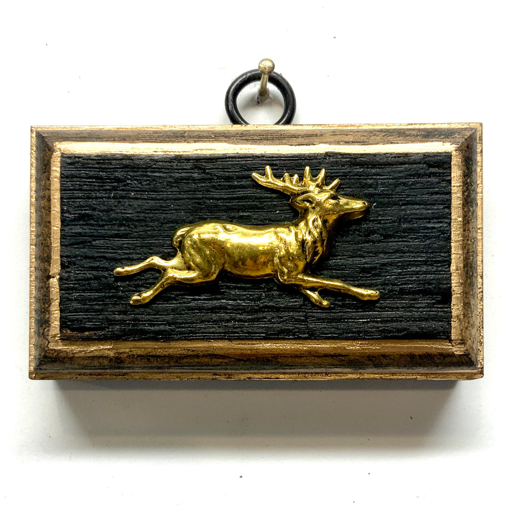 Bourbon Barrel Frame with Stag (3.25” wide)