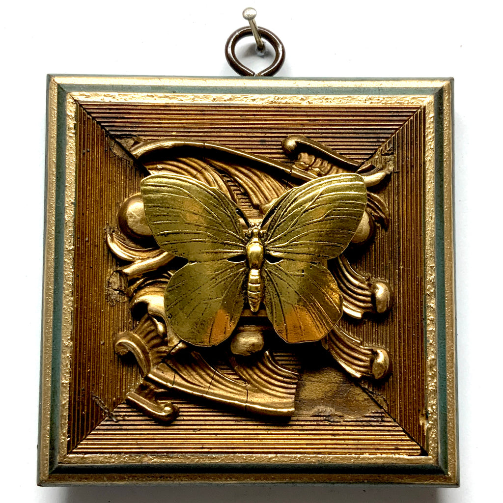 Gilt Frame with Butterfly (4