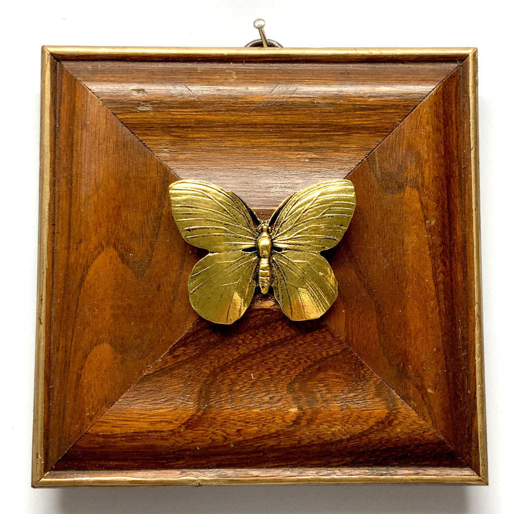 Wooden Frame with Butterfly (4.75