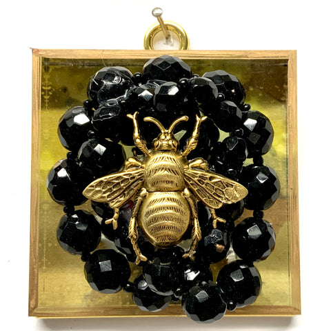 Acrylic Frame with Grande Bee on Necklace / Slight Imperfections (3