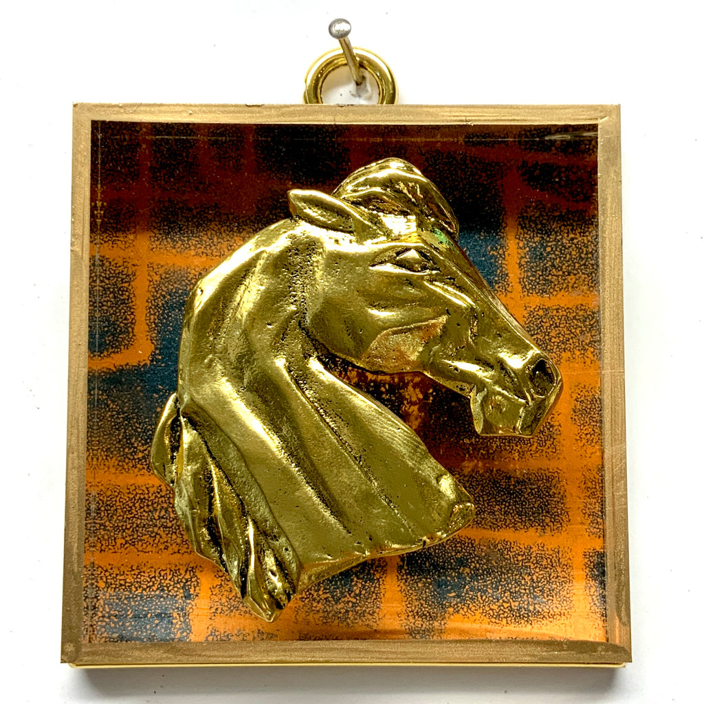 Acrylic Frame with Horse / Slight Imperfections (3