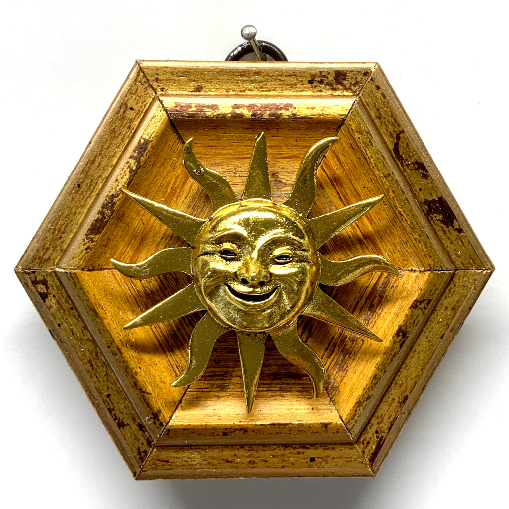 Gilt Frame with Sun (4