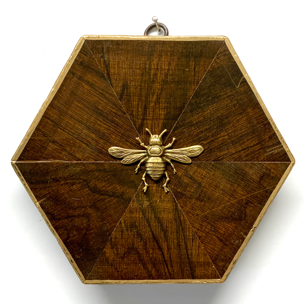 Wooden Frame with Italian Bee (6.5