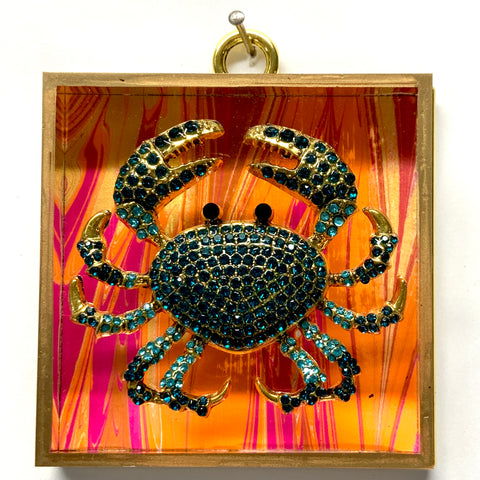 Acryllic Frame with Crab / Slight Imperfections (3