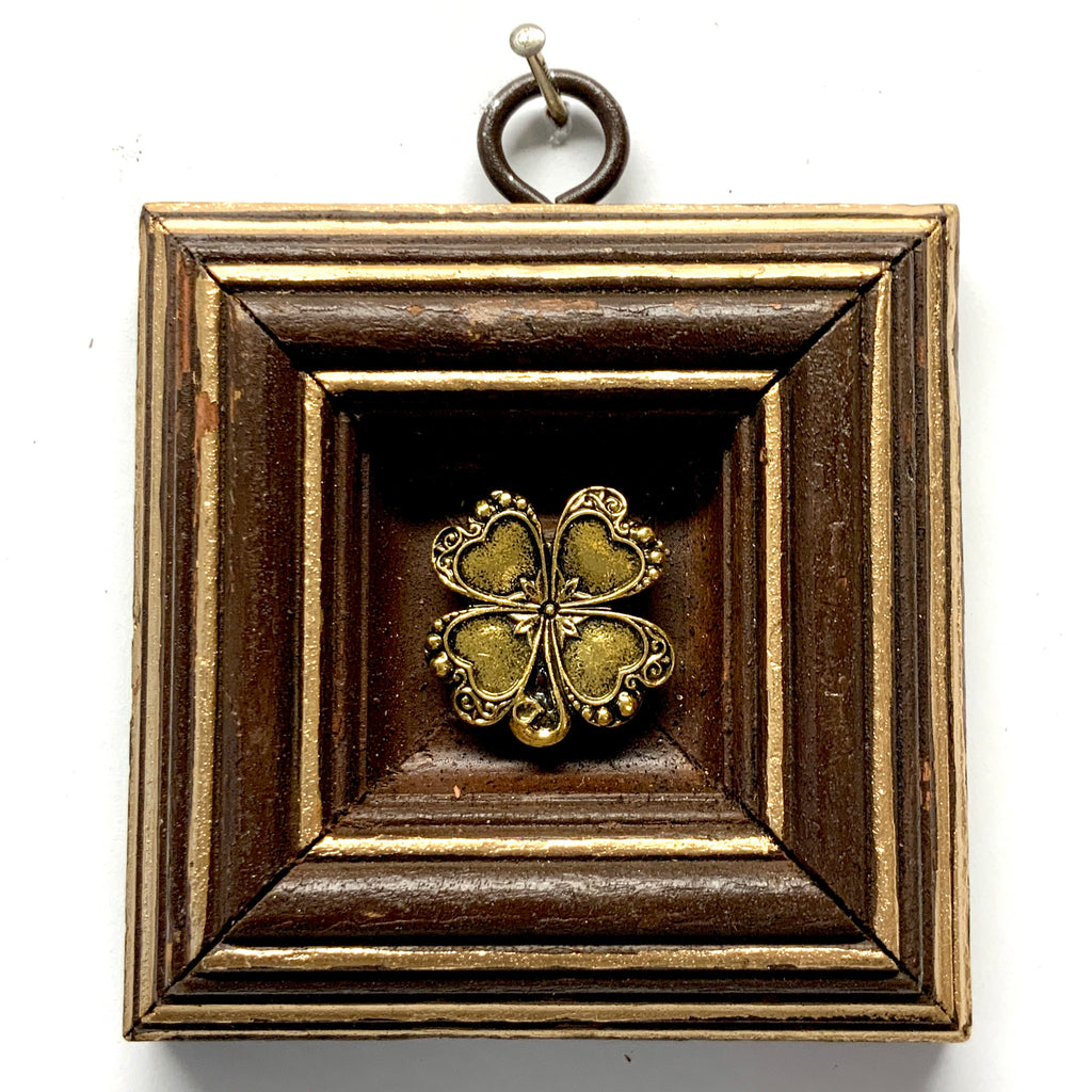 Wooden Frame with Clover (3