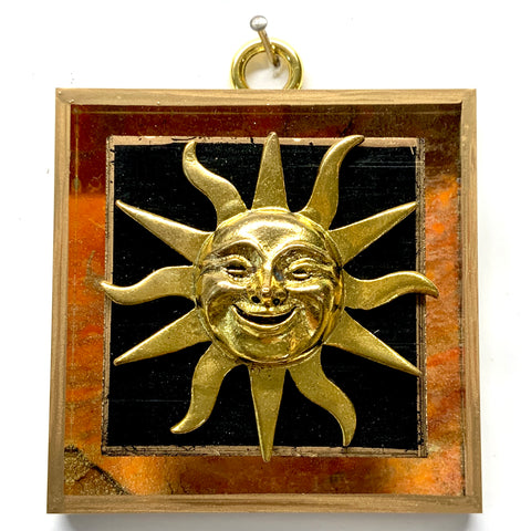 Acrylic Frame with Sun on Coromandel / Slight Imperfections (3